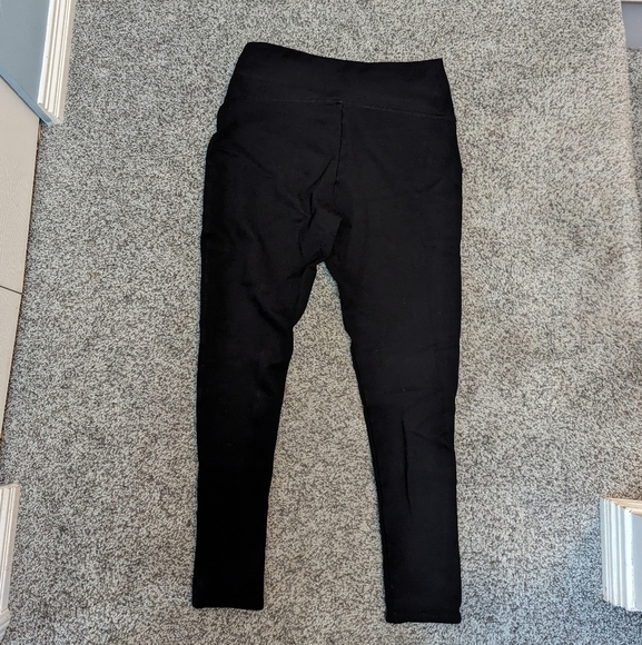 Black Compression Ponte Leggings - Women - 7forallmankind - Picture 4 of 5